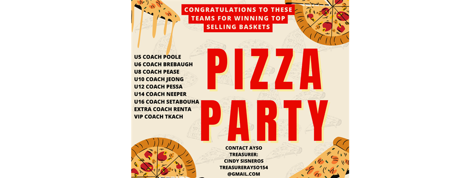 Winning Baskets - Pizza Party Teams