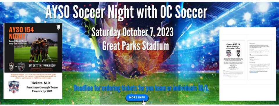 OC Soccer Club AYSO Night