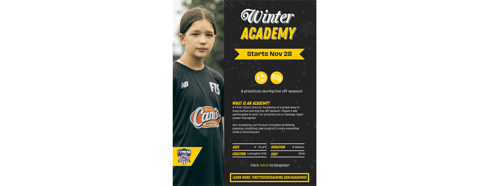 First Touch Winter Academy