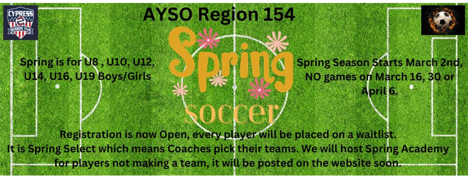 Spring Registration 2024 
