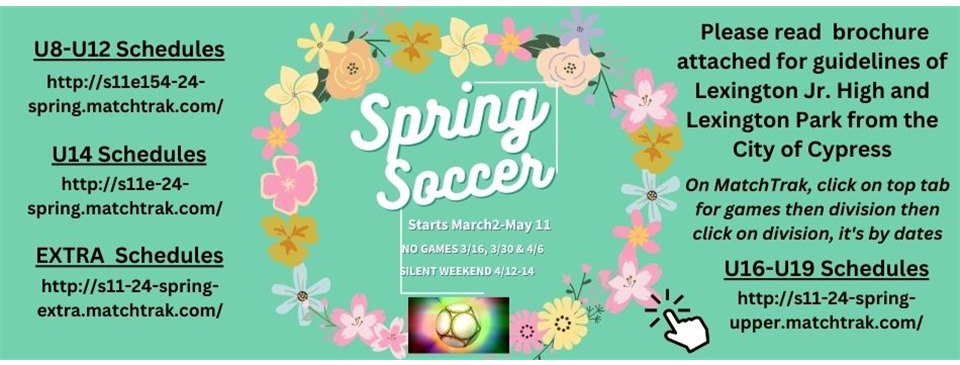 Spring Soccer 2024