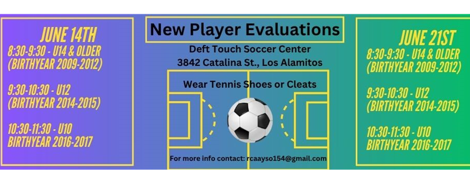 New Player Evaluations 2025
