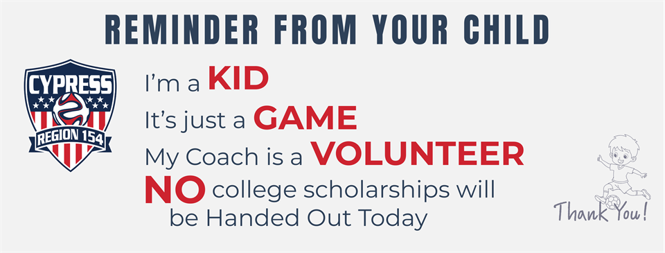 REMINDER FROM YOUR CHILD