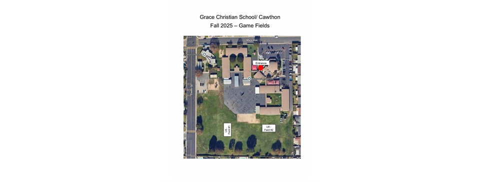 New 8U Field Map Alert. Check out our updated layout before this weekend’s games