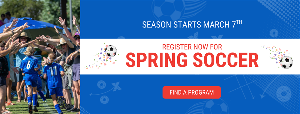 SPRING SOCCER REGISTRATION IS OPEN